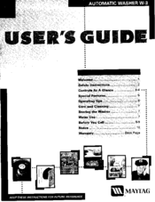 Maytag LAT2916 User Manual