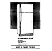 KitchenAid KTRF18MT Use & Care Gudie