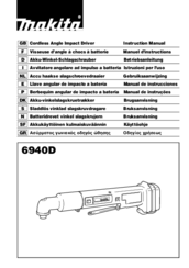 Makita 6941D Instruction Manual