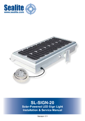 Sealite SL-SIGN-20 Installation & Service Manual