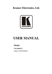 Kramer VM-24HDCP User Manual