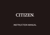 Citizen CAL.6329 Instruction Manual