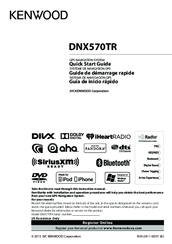 Kenwood DNX570TR Quick Start Manual