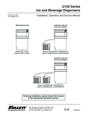 Follett U155BXR800A Installation, Operation And Service Manual