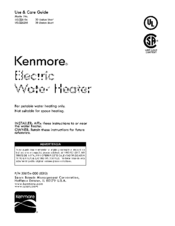 Kenmore 153.326164 Use & Care Manual