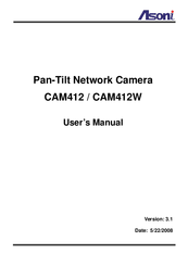 Asoni CAM412 User Manual