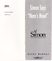 IBM Simon User Manual