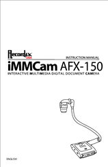 Recordex iMMCam AFX-150 Instruction Manual