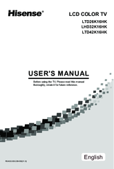 Hisense LHD32K16HK User Manual