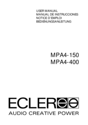 Ecleree MPA4-150 User Manual