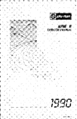 Ski-Doo ALPINE IV 1990 Operator's Manual