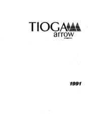Fleetwood 1991 Tioga Arrow Manual