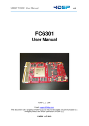 4DSP FC6301 User Manual