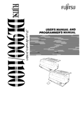 Fujitsu DL900 User Manual And Programmers Manual