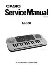 Casio M-300 Service Manual