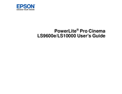Epson PowerLite Pro Cinema LS9600e User Manual