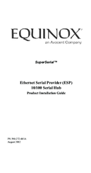 Equinox Systems SuperSerial 99038 Product Installation Manual
