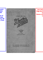 Austin Motor Company Austin Seven Handbook