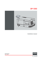 Barco DP-1200 Installation Manual