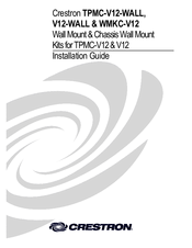 Crestron V12-WALL Installation Manual