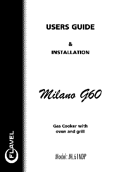 Flavel Milana G60 ML61NDP Users Manual & Installation