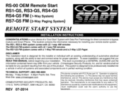 cool start remote starter manual