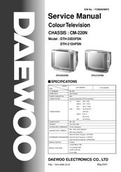 Daewoo DTH-21D4FSN Service Manual