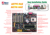 AOpen AK79D MAX Easy Installation Manual