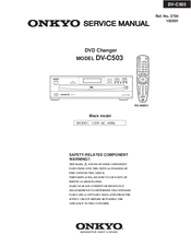 Onkyo DV-C503 Service Manual