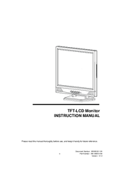 DeView LCD Monitor Instruction Manual