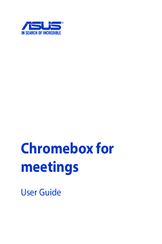 ASUS Chromebox for meetings User Manual