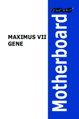 Asus Maximus Vii Gene Manuals Manualslib