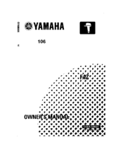 Yamaha F4Z Owner's Manual