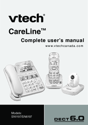 AT&T CareLine SN6197 Complete User's Manual