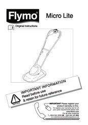 Flymo MLite30 User Instructions