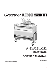 Ricoh B048 Service Manual