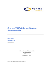 Convey Computer HC-1 Service Manual