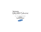 Samsung Galaxy S5 Active User Manual
