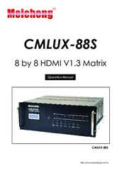 Meicheng CMLUX-88S Operation Manual