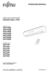 Fujitsu AWT18RB Operating Manual