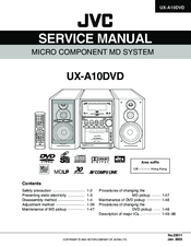 JVC UX-A10DVD Service Manual