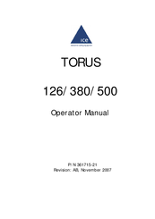 Ice Torus 500 Operator's Manual