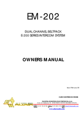 Altair EM-202 Owner's Manual