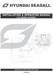 Hyundai Seasall U125P, U125J Installation & Operation Manual
