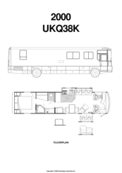 Winnebago 2000 UKQ38K FLOORPLAN Manual