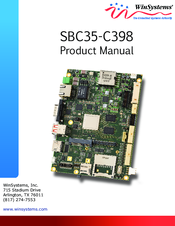 WinSystems SBC35-C398 Product Manual