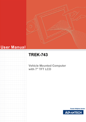 Advantech TREK-743 User Manual