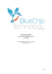 BLUE CHIP Magnum ETX User Manual