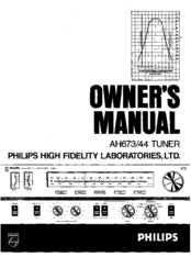 Philips AH673/44 Owner's Manual