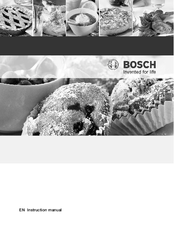 Bosch PIB675L34E Instruction Manual